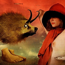 Red Riding Hood: The Confrontation, 2006 Limited edition canvas print (signed) 60 x 45 cm