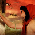 Red Riding Hood: The Arrival, 2006 Limited edition canvas print (signed) 60 x 45 cm