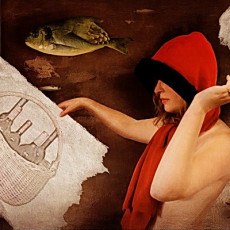 Red Riding Hood: The Preparation, 2006 Limited edition canvas print (signed) 60 x 45 cm