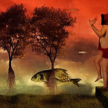 Red Riding Hood: The Journey, 2006 Limited edition canvas print (signed) 60 x 45 cm